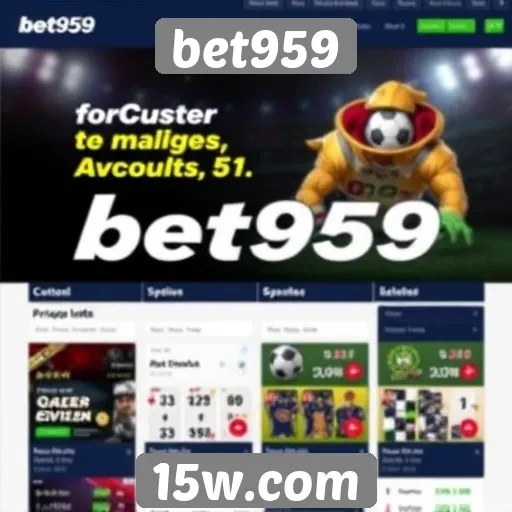 Oferta de bônus e promoções no site bet959