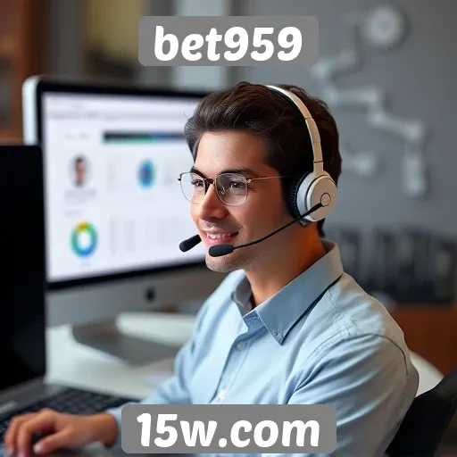 Atendimento ao cliente no site bet959